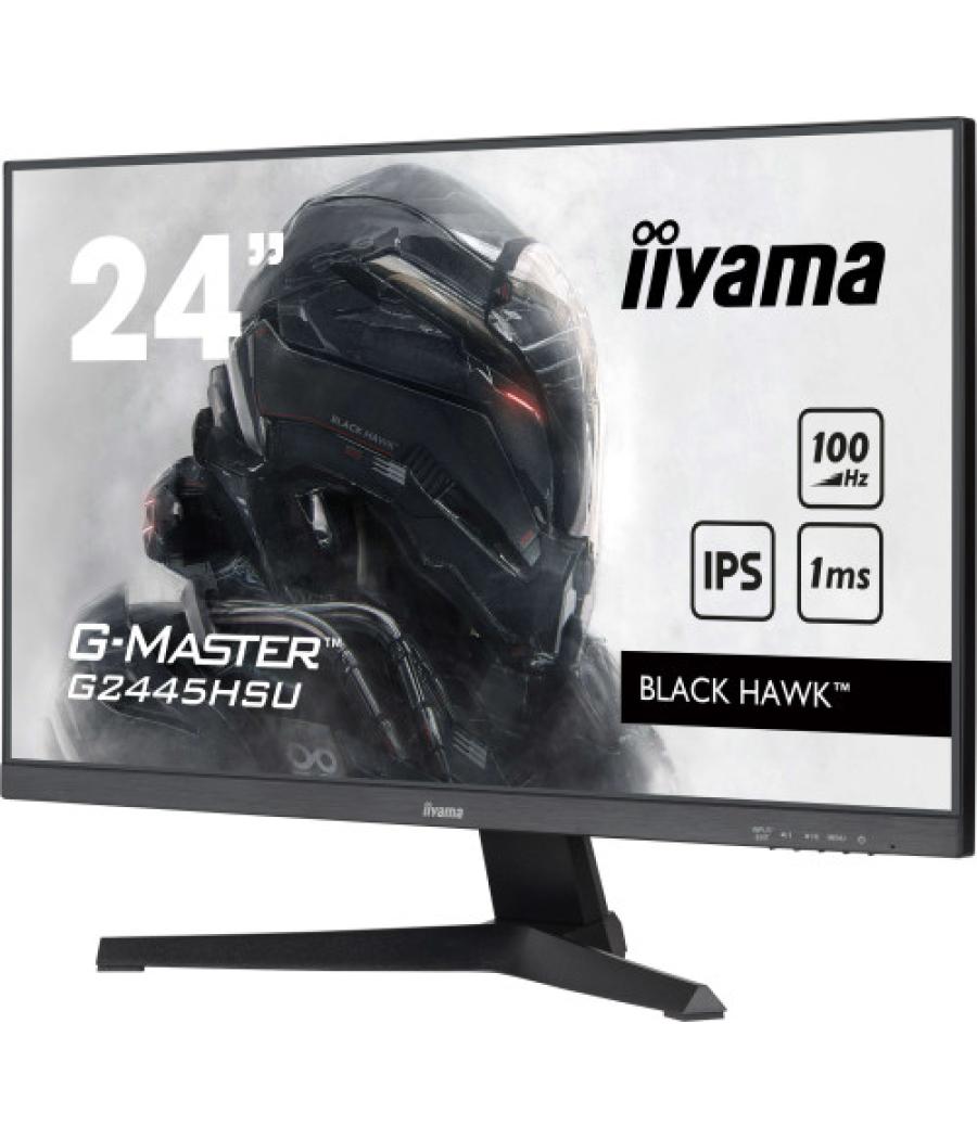 Iiyama g-master g2445hsu-b2 pantalla para pc 61 cm (24") 1920 x 1080 pixeles full hd lcd negro