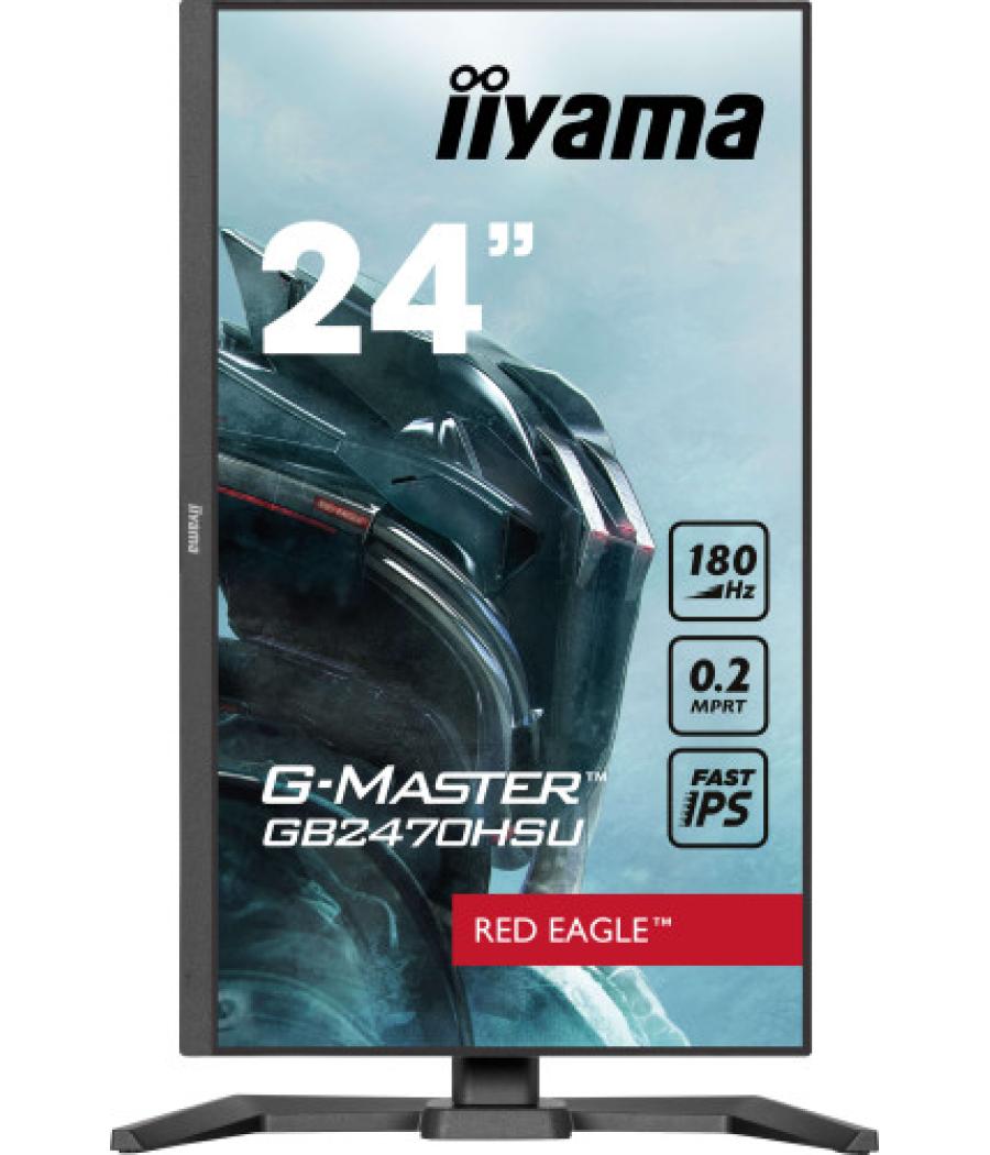 Iiyama g-master gb2470hsu-b6 pantalla para pc 60,5 cm (23.8") 1920 x 1080 pixeles full hd lcd negro