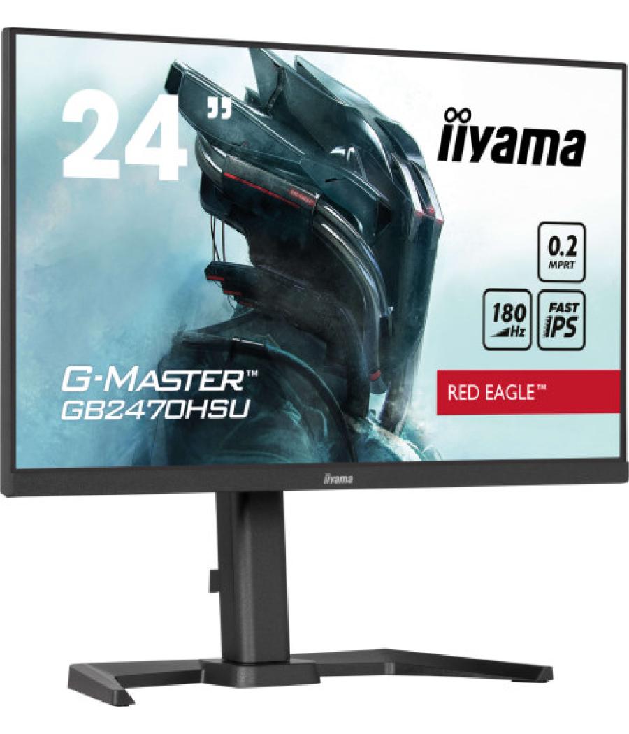 Iiyama g-master gb2470hsu-b6 pantalla para pc 60,5 cm (23.8") 1920 x 1080 pixeles full hd lcd negro