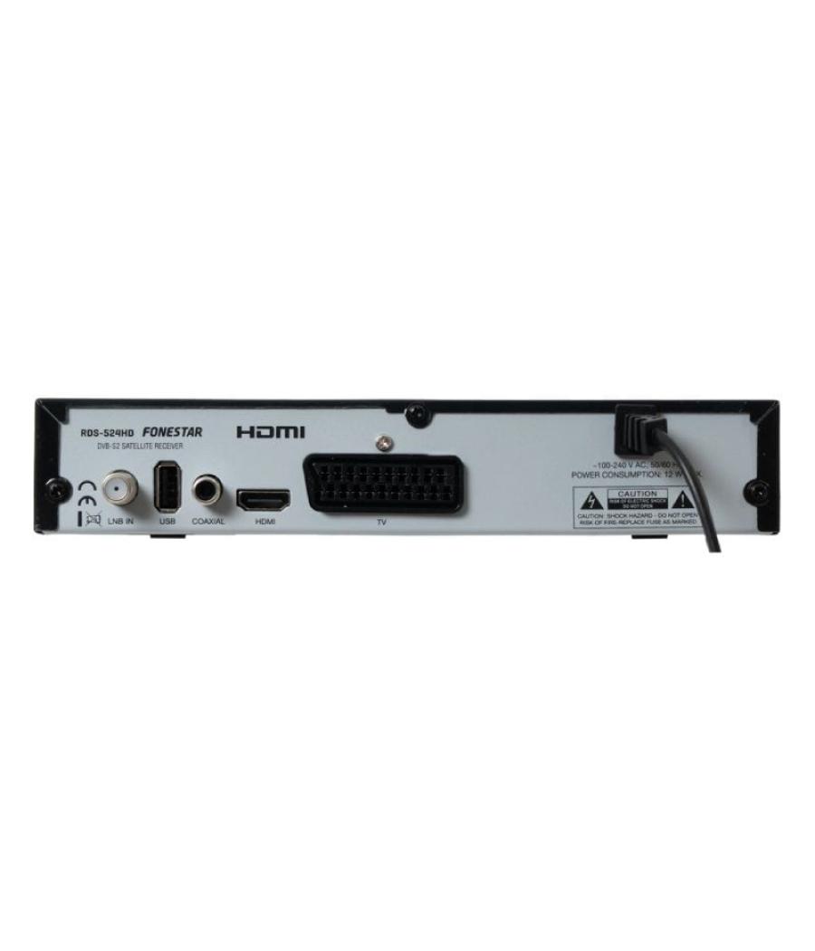 Receptor tv satélite fonestar rds-524hd