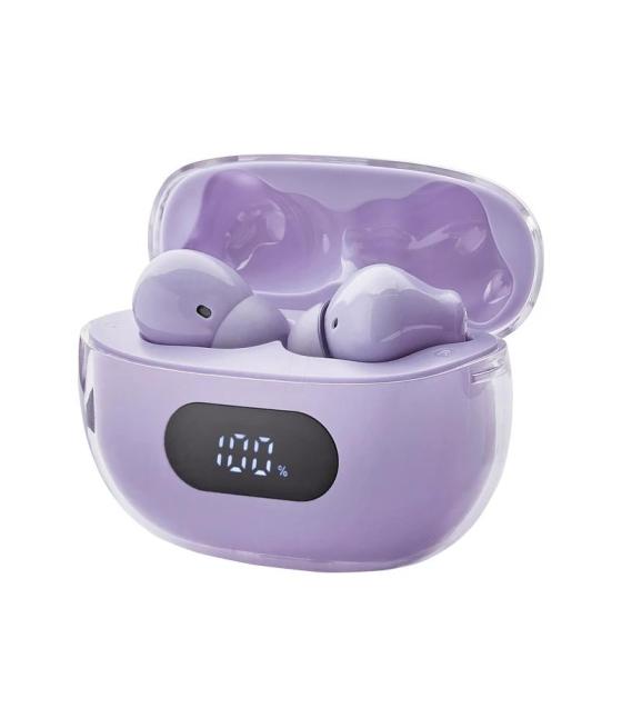 Intenso | buds plus auriculares tws anc+enc | lila
