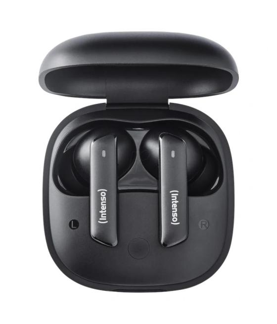 Intenso | buds pro auriculares tws h-anc+enc|negro