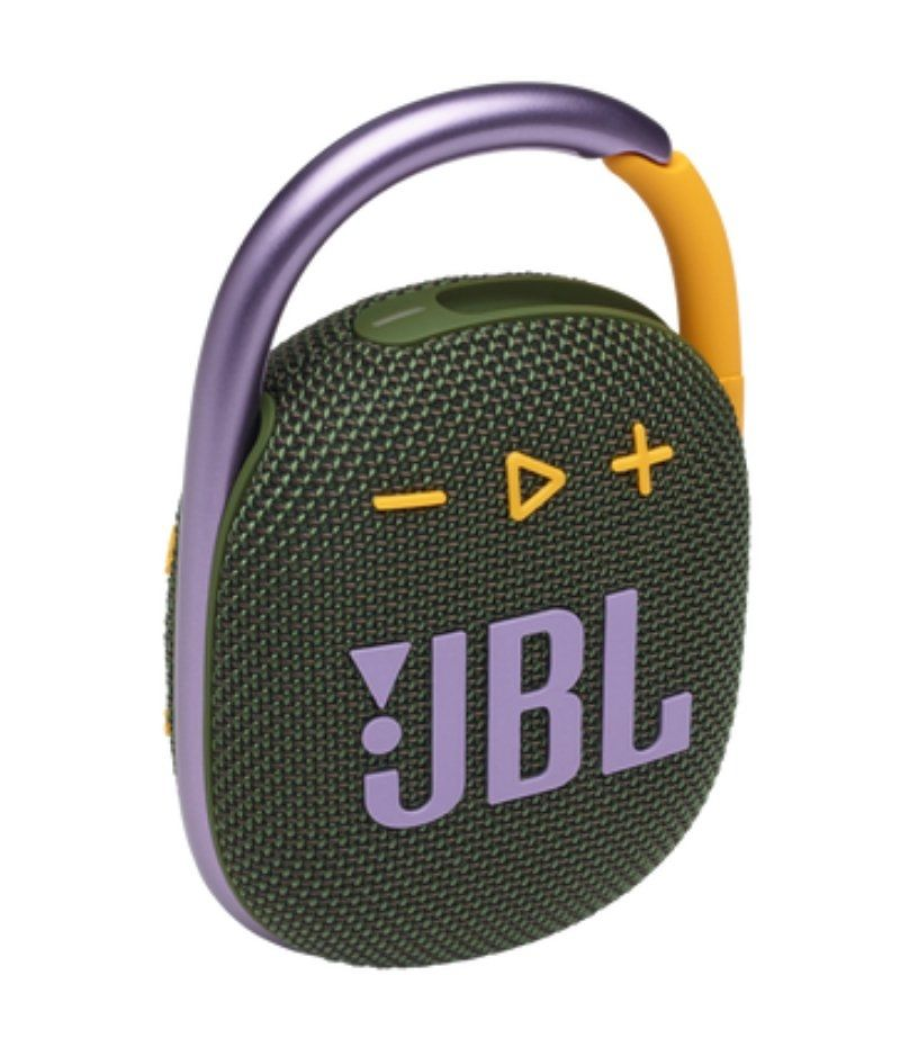 Altavoz con bluetooth jbl clip 4/ 5w/ 1.0/ verde