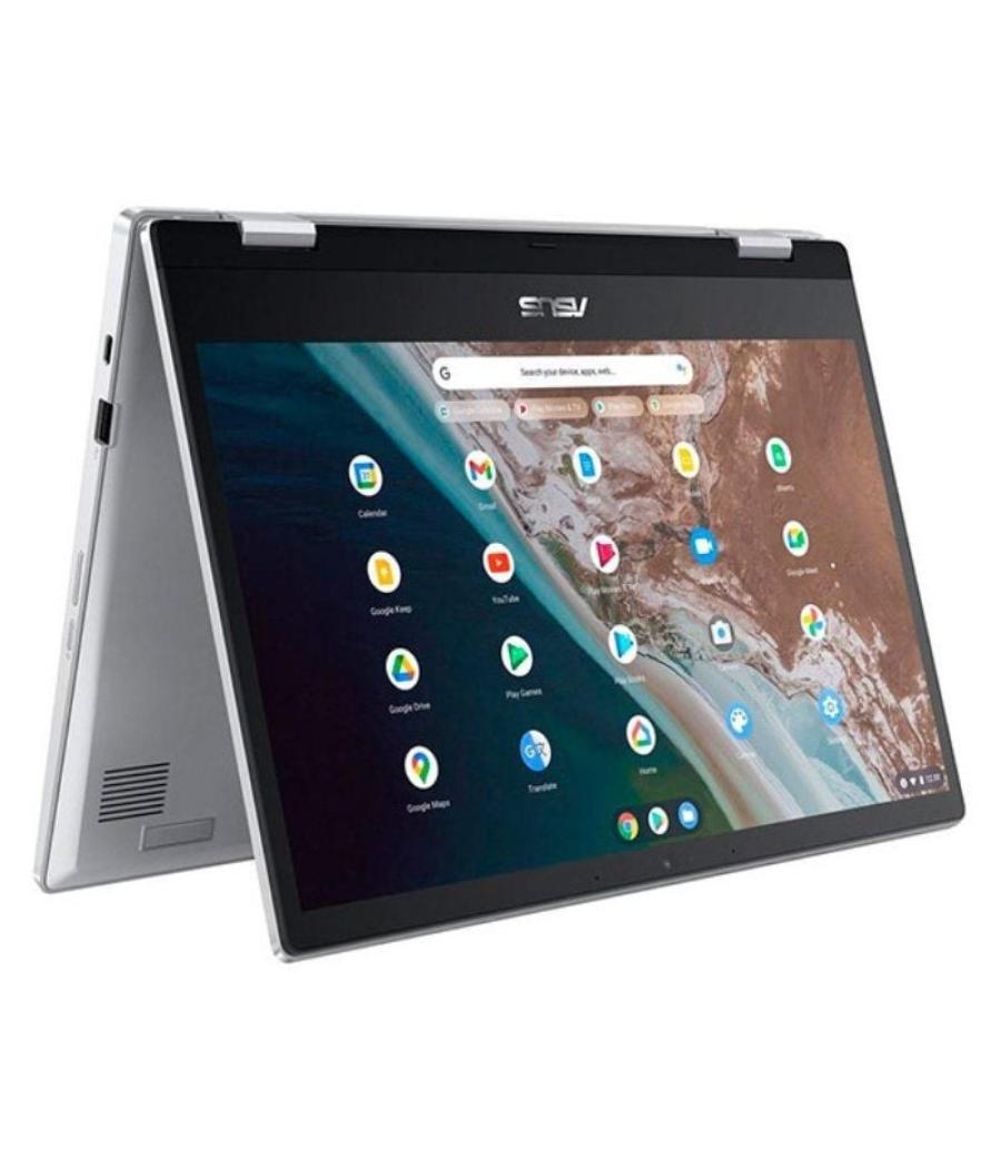 Chromebook convertible asus flip cx1400fka-ec0213 intel celeron n4500/ 8gb/ 128gb/ 14'/ tactil/ chrome os