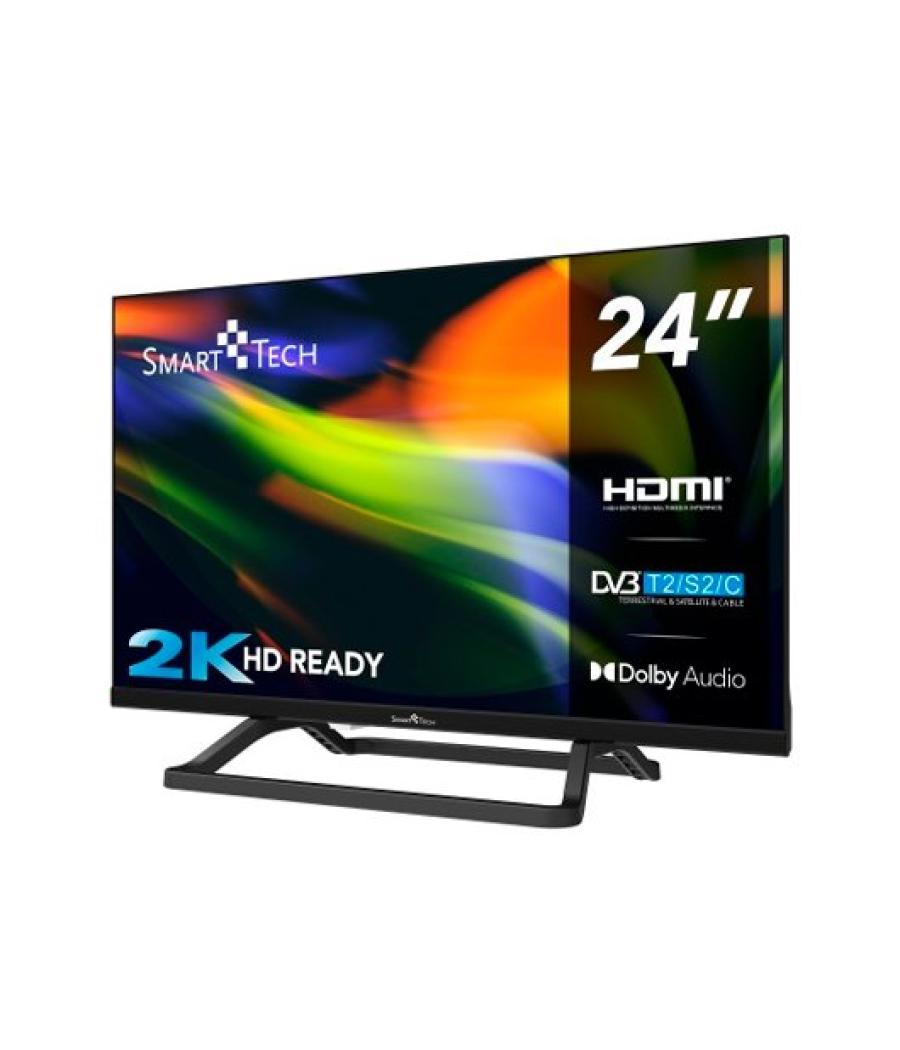 Televisión led smart tech hd 24 24hn01v3ca