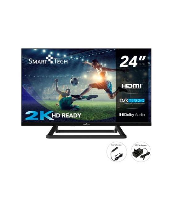 Televisión led smart tech hd 24 24hn01v3ca