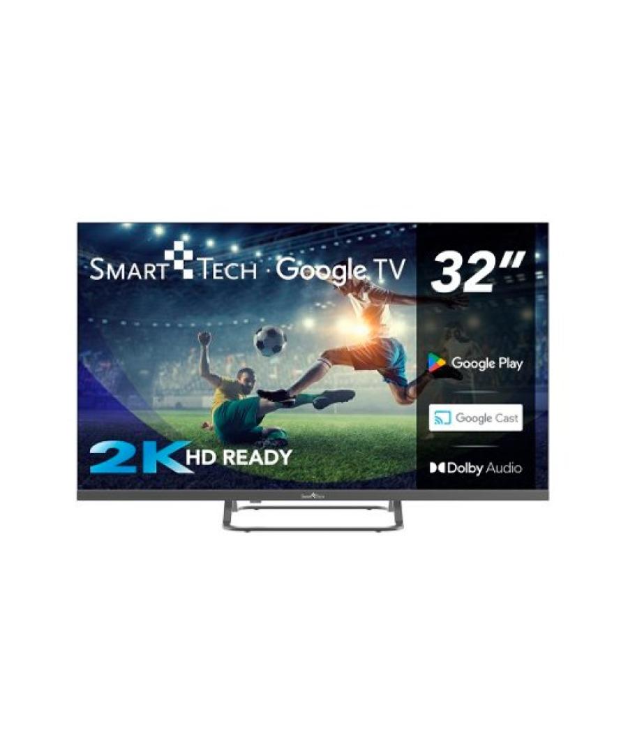 Televisión led smart tech hd 32 32hg01v google tv