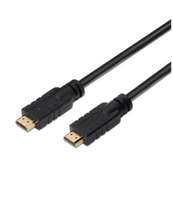 Cable hdmi aisens alta velocidad con repetidor a/m-a/m negro 15m