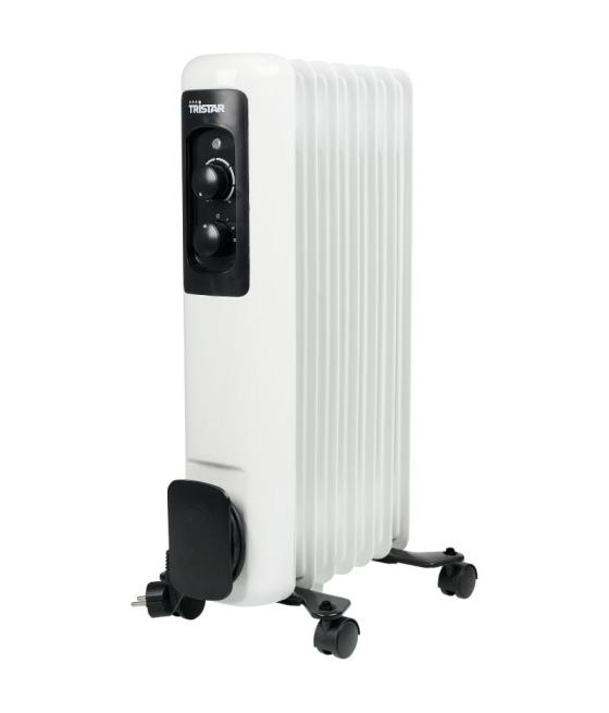 Radiador de aceite tristar ka-5177/ 3 potencias/ 600-900-1500w/ 7 elementos caloríficos