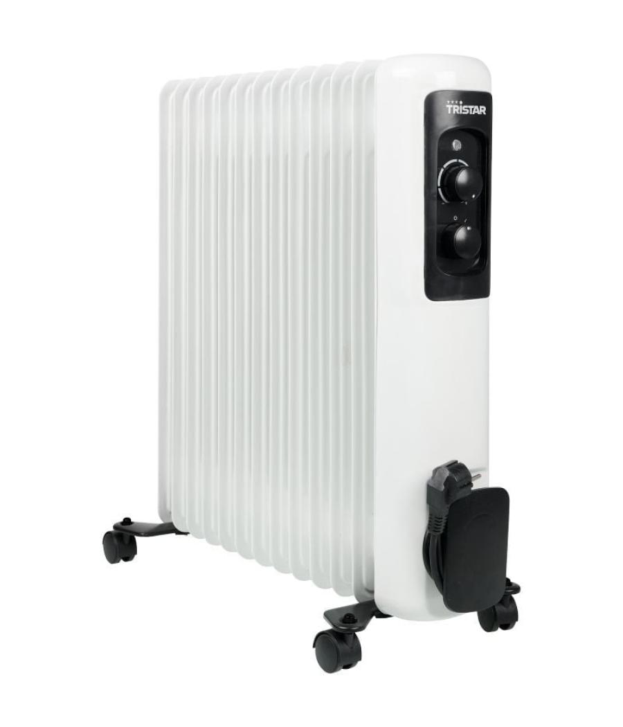 Radiador de aceite tristar ka-5183/ 3 potencias/ 1000-1500-2500w/ 13 elementos caloríficos