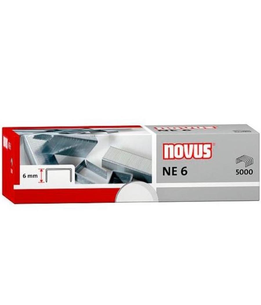 Novus grapas ne 6 super para grapadoras eléctricas caja -5000u-