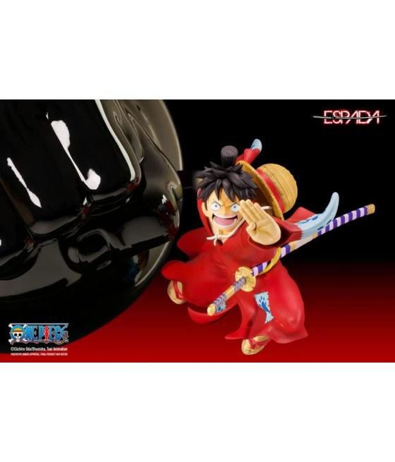 Fifura one piece monkey d. luffy estatua pvc 1 - 8 28 cm