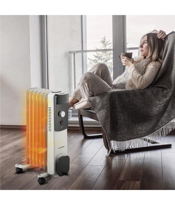 Radiador de aceite blaupunkt bp1009/ 1500w/ 7 elementos caloríficos