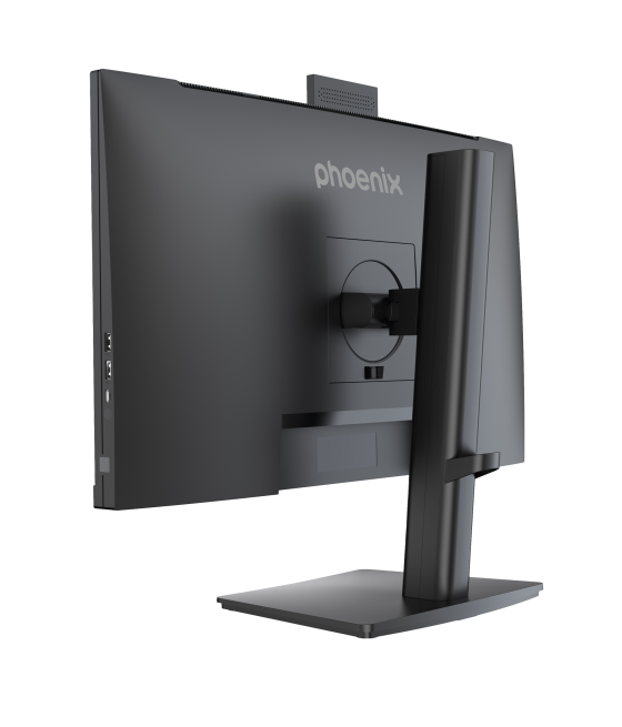 Monitor phoenix visión 24 pro 23.8pulgadas full hd panel ips webcam integrada abatible hdmi + dp altavoces integrados