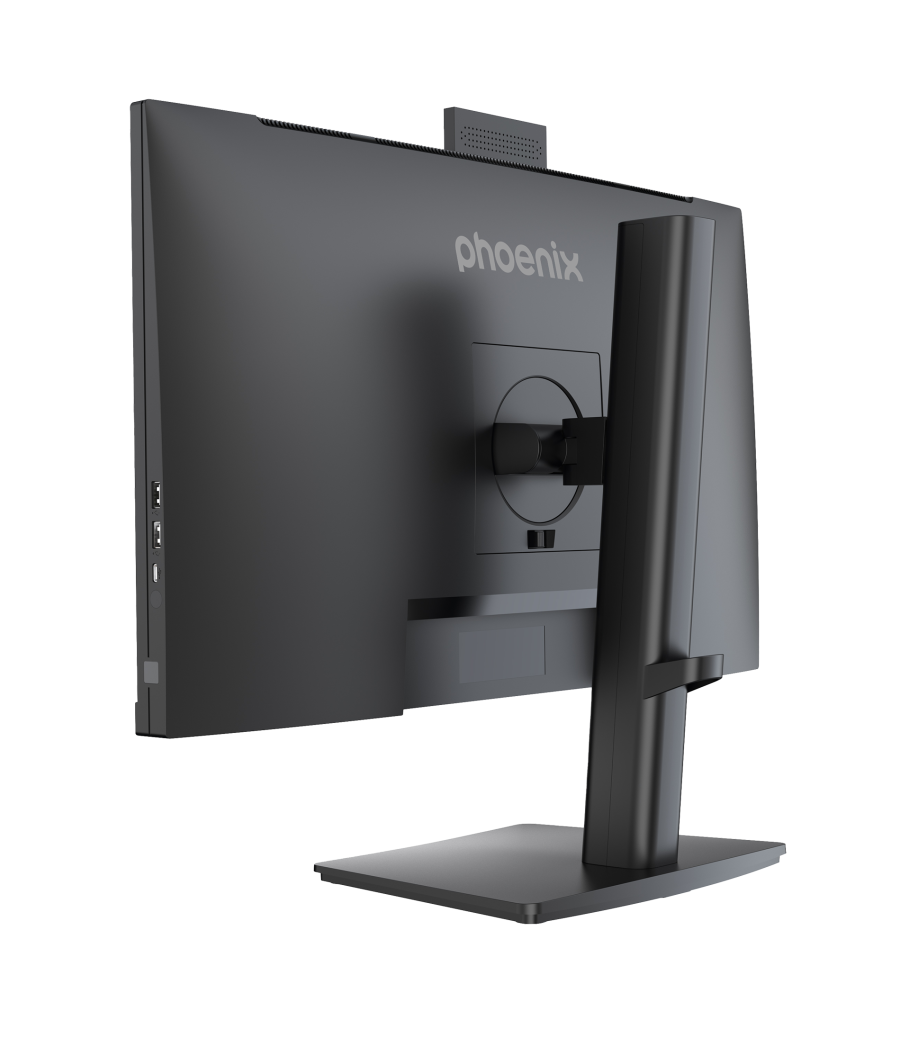 Monitor phoenix visión 24 pro 23.8pulgadas full hd panel ips webcam integrada abatible hdmi + dp altavoces integrados