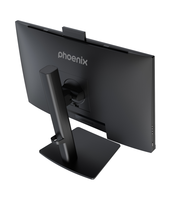 Monitor phoenix visión 24 pro 23.8pulgadas full hd panel ips webcam integrada abatible hdmi + dp altavoces integrados