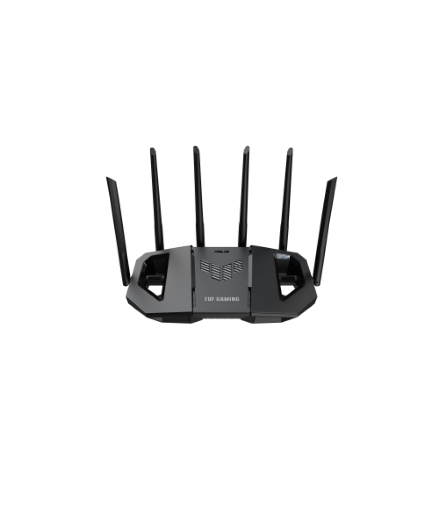 Asus tuf gaming be6500 (tuf-be6500) router inalámbrico 2.5 gigabit ethernet doble banda (2,4 ghz / 5 ghz) negro