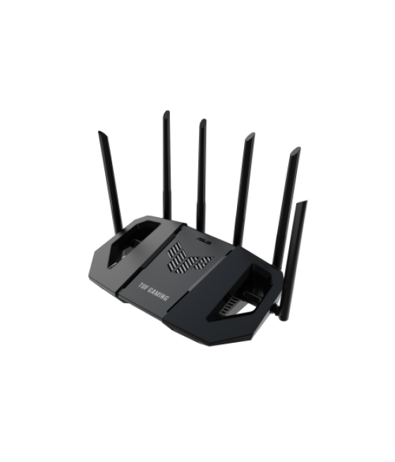 Asus tuf gaming be6500 (tuf-be6500) router inalámbrico 2.5 gigabit ethernet doble banda (2,4 ghz / 5 ghz) negro