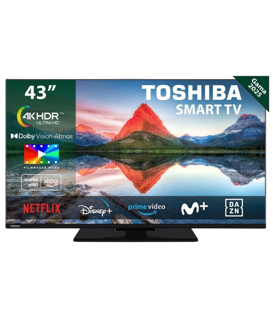 Tv toshiba 43pulgadas led 4k uhd - 43uv3463dg smart tv