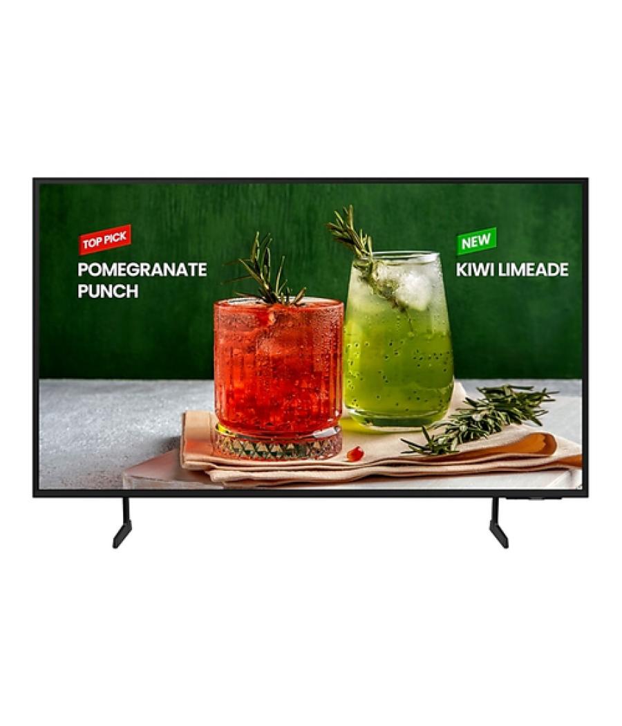 Samsung LH85BEDHLGUXEN pantalla de señalización Pantalla plana para señalización digital 2,16 m (85") Wifi 4K Ultra HD Negro Tiz