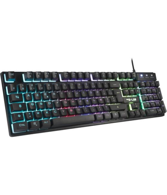 Gaming keyboard membrane rgb tkl sp layout - white