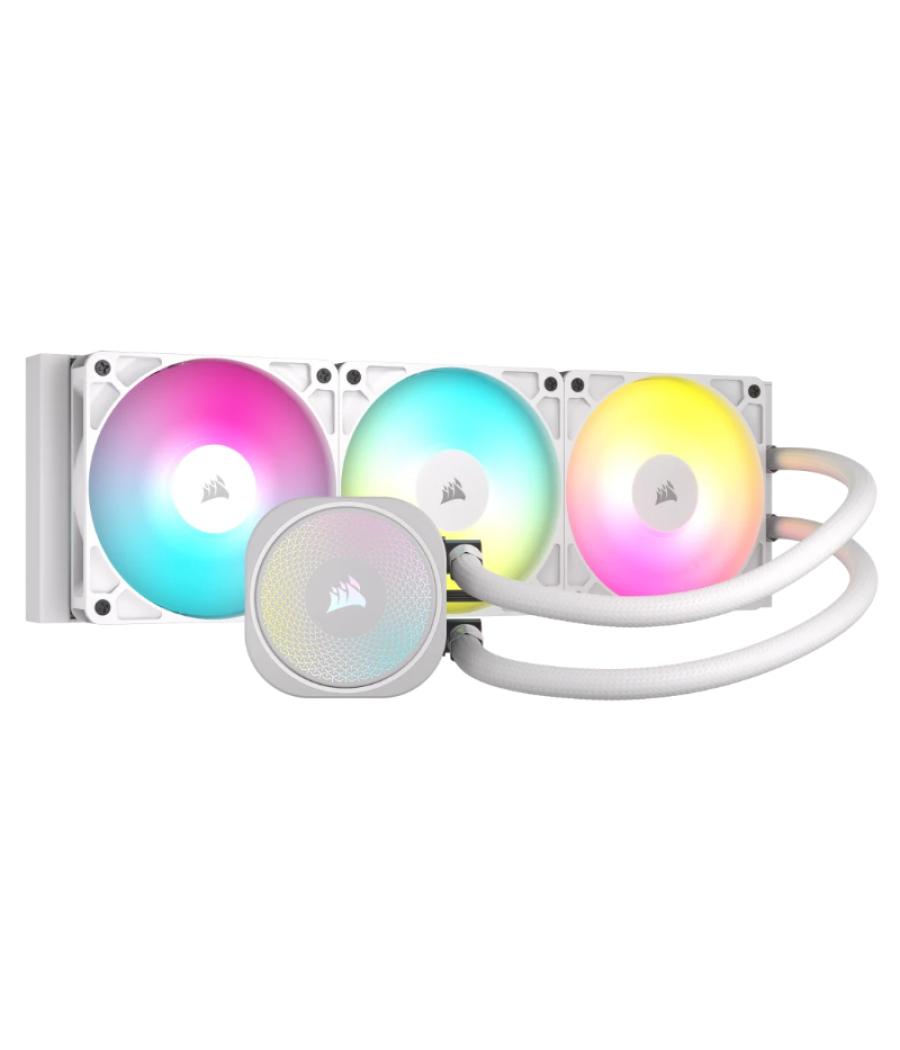 Refrigeracion liquida nautilus 360 a-rgb white corsair