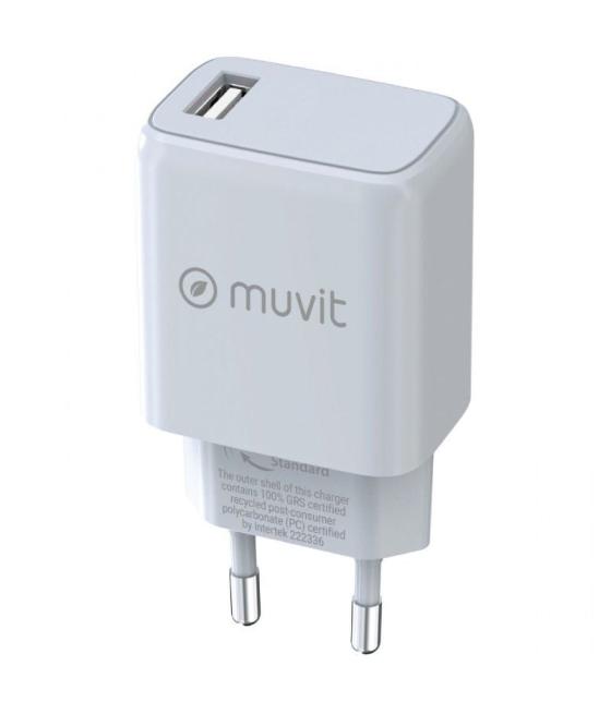 Cargador de pared muvit for change mcacc0002/ 1xusb/ 15w