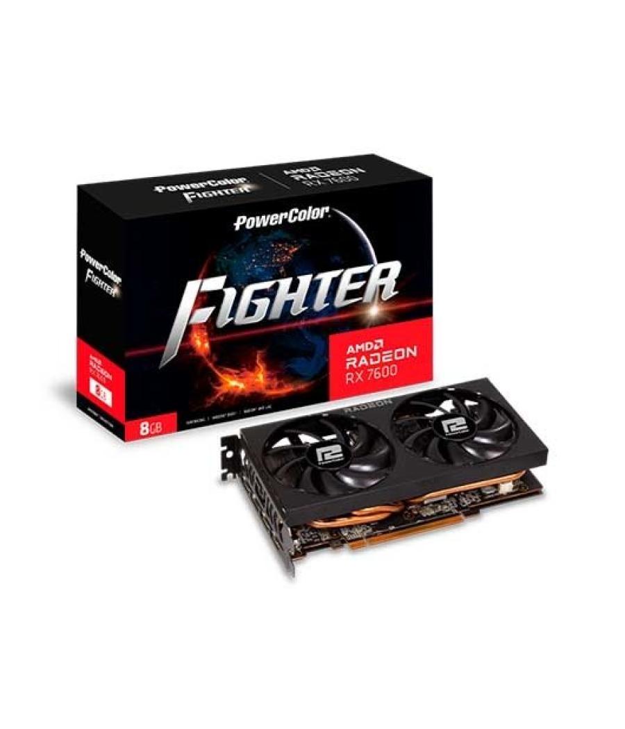 Tarjeta gráfica powercolor rx 7600 fighter 8gb gddr6