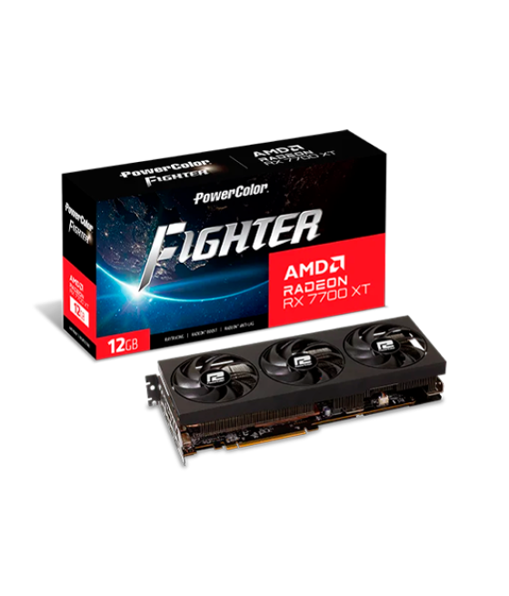 Tarjeta gráfica powercolor rx 7800xt fighter 16gb gddr6