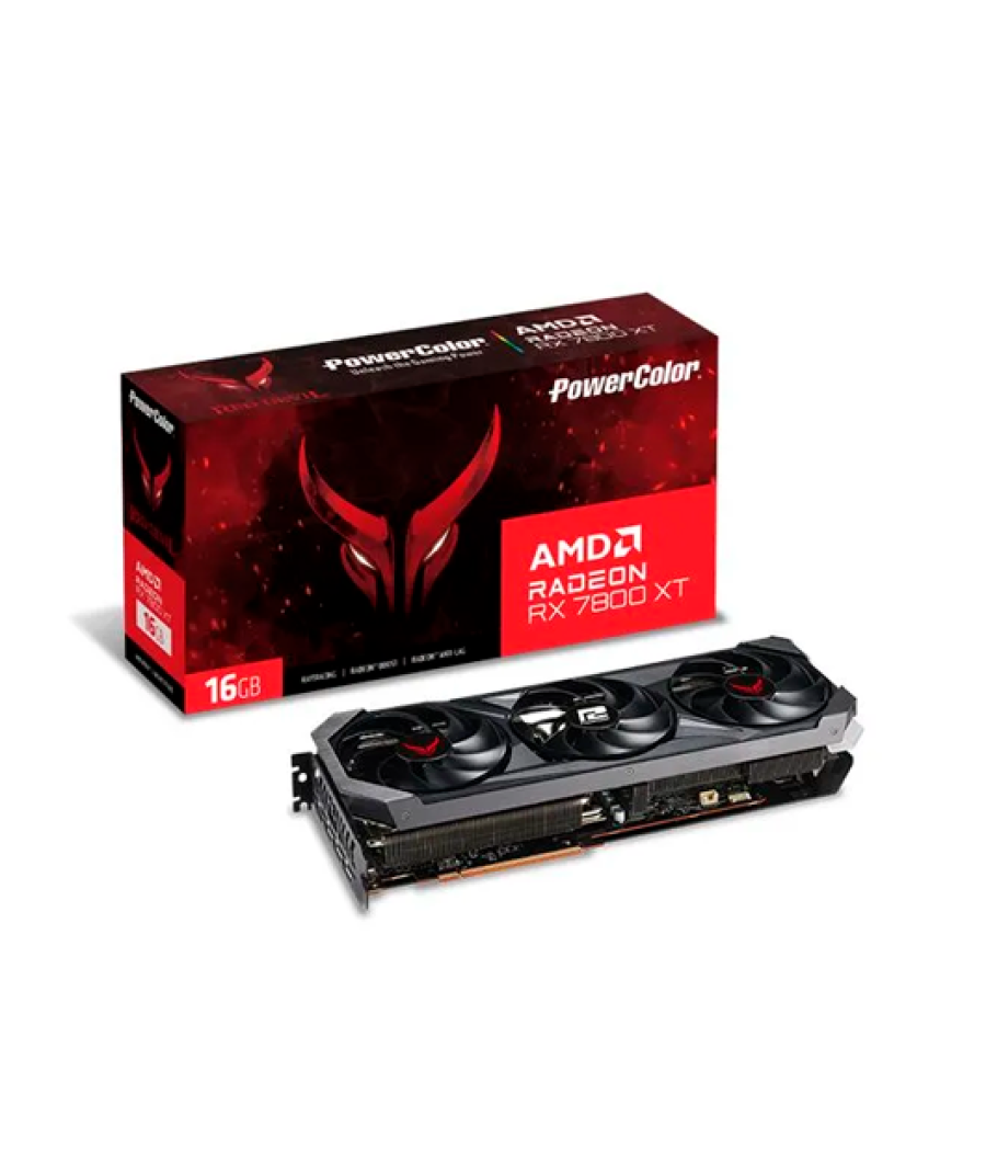 Tarjeta gráfica powercolor rx 7800 xt 16gb gddr6