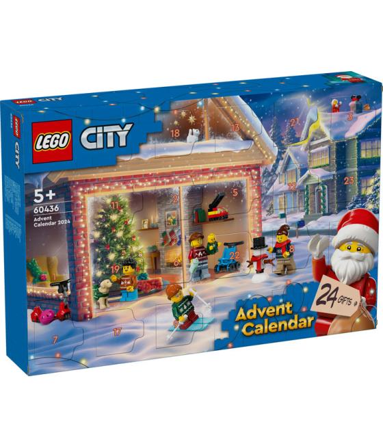 Calendario de adviento lego city 2024