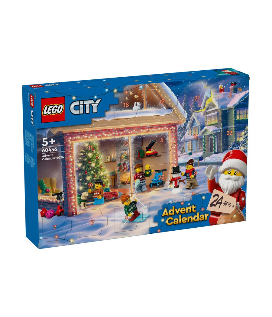 Calendario de adviento lego city 2024