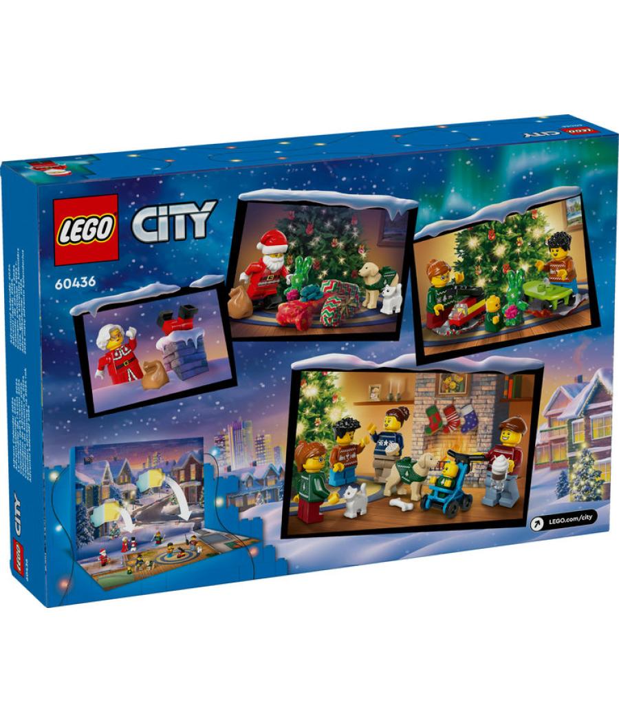 Calendario de adviento lego city 2024