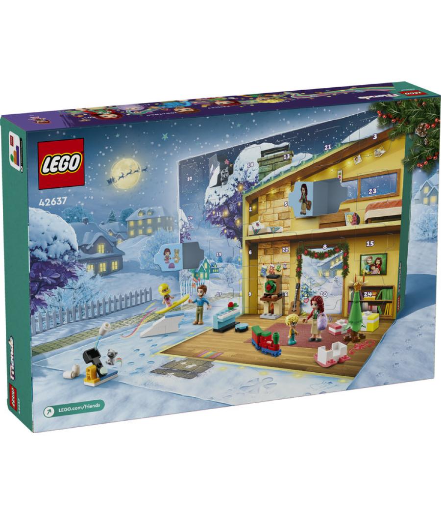 Calendario de adviento lego friends