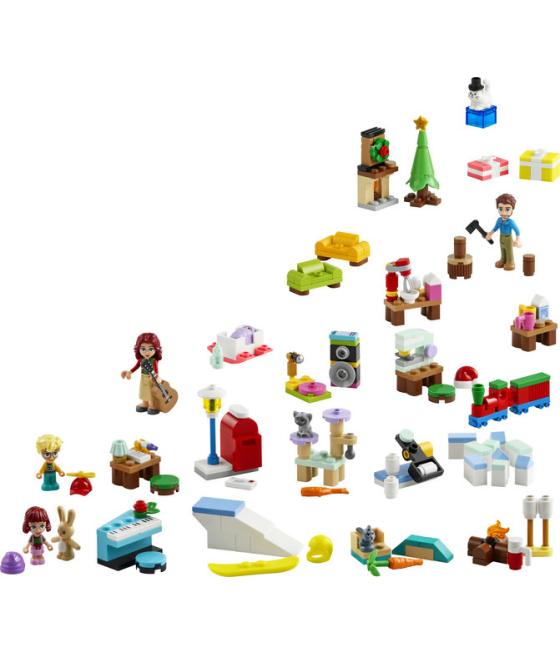 Calendario de adviento lego friends