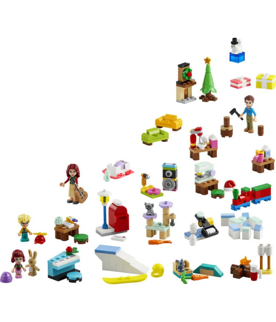 Calendario de adviento lego friends