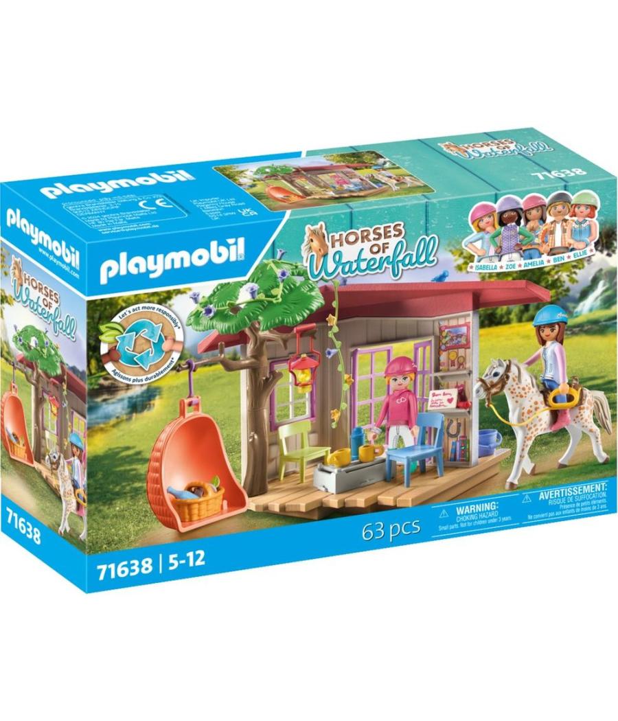 Playmobil caseta club de equitación