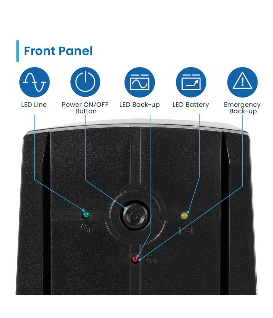 Sai ewent ew3995 780va - 390w avr