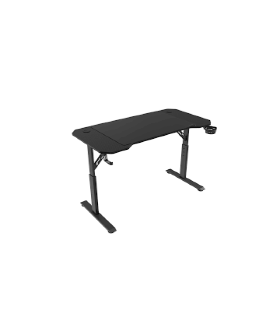 Mesa mars gaming mgd ergo 120 regulable en altura tablero negro 120x60 chasis de acero alf. xxl