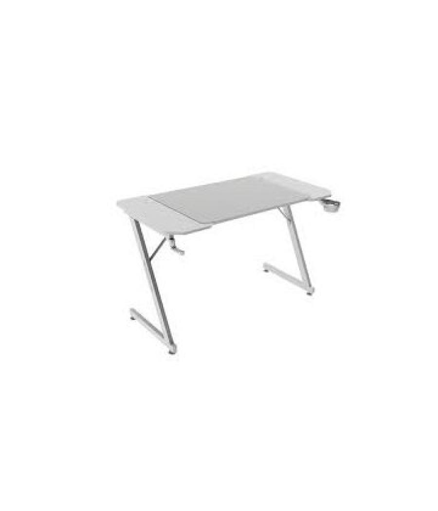 Mesa mars gaming mgd x120 chasis de acero tablero blanco 120x60 diseño fibra carbono alf. xxl