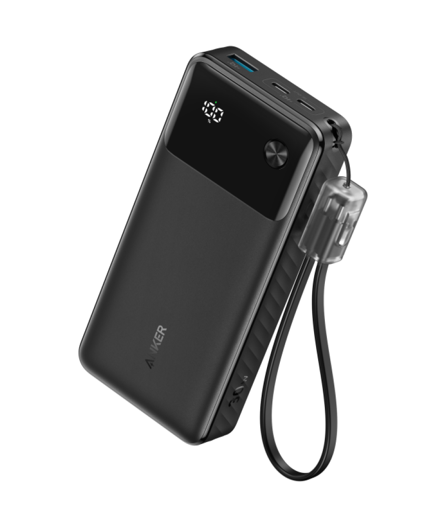 Powerbank anker power bank 20000mah 30w black