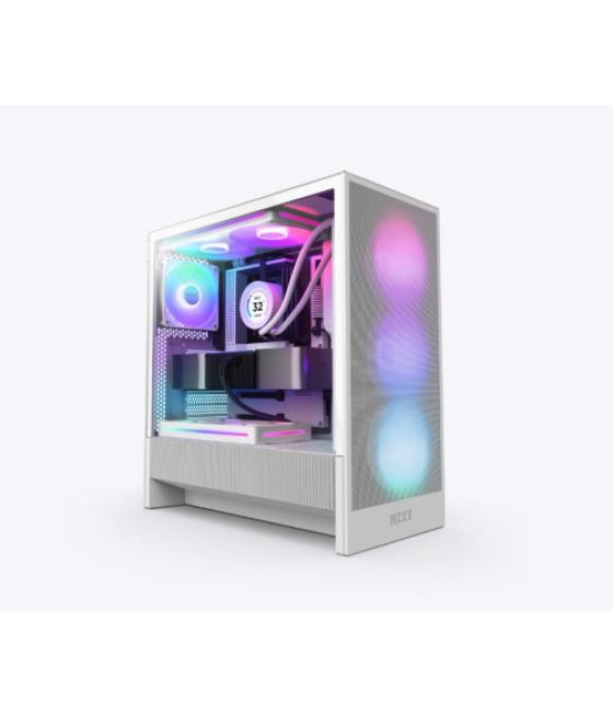 Caja nzxt h5 flow (2024) black rgb cc-h52fb-r1