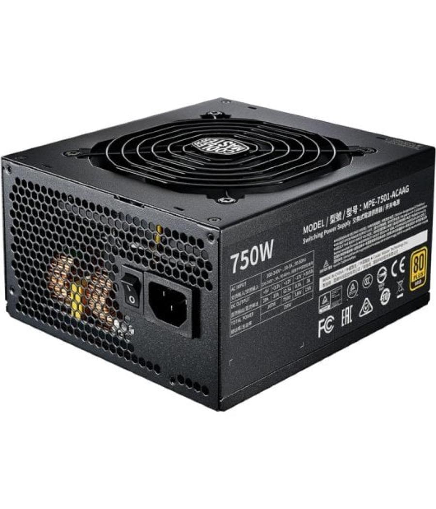 Fuente alimentacion cooler master 750w mwe gold 750 v2 atx3.1 (mpe-7501-afaag-3eeu)