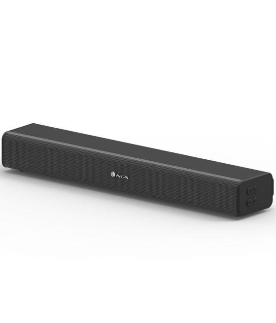 Barra de sonido con bluetooth ngs subway/ 40w/ 2.0/ negra