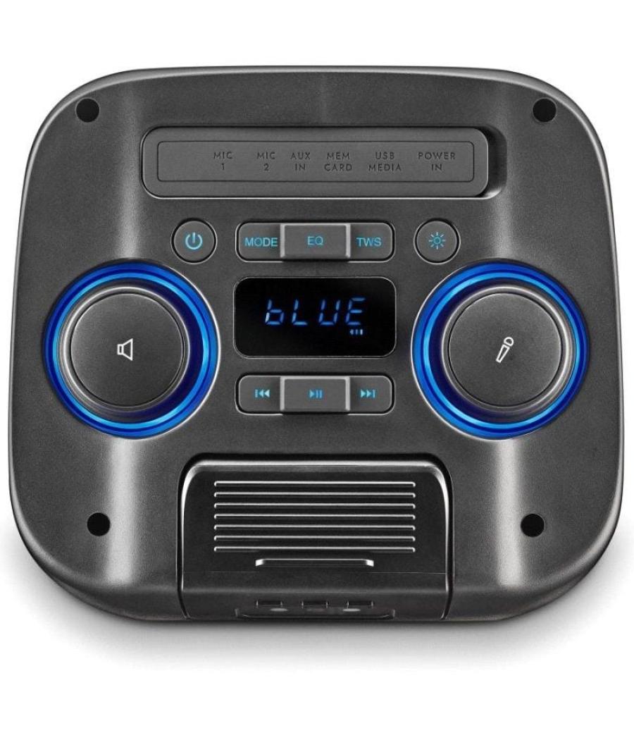 Altavoz portable con bluetooth ngs wild club/ 80w