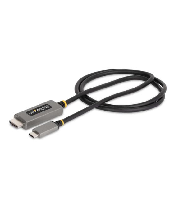 StarTech.com Cable Adaptador de 1m USB-C a HDMI - 8K 60Hz - 4K 144Hz - HDR10 - Cable Conversor de Vídeo USB tipo C a HDMI 2.1 - 