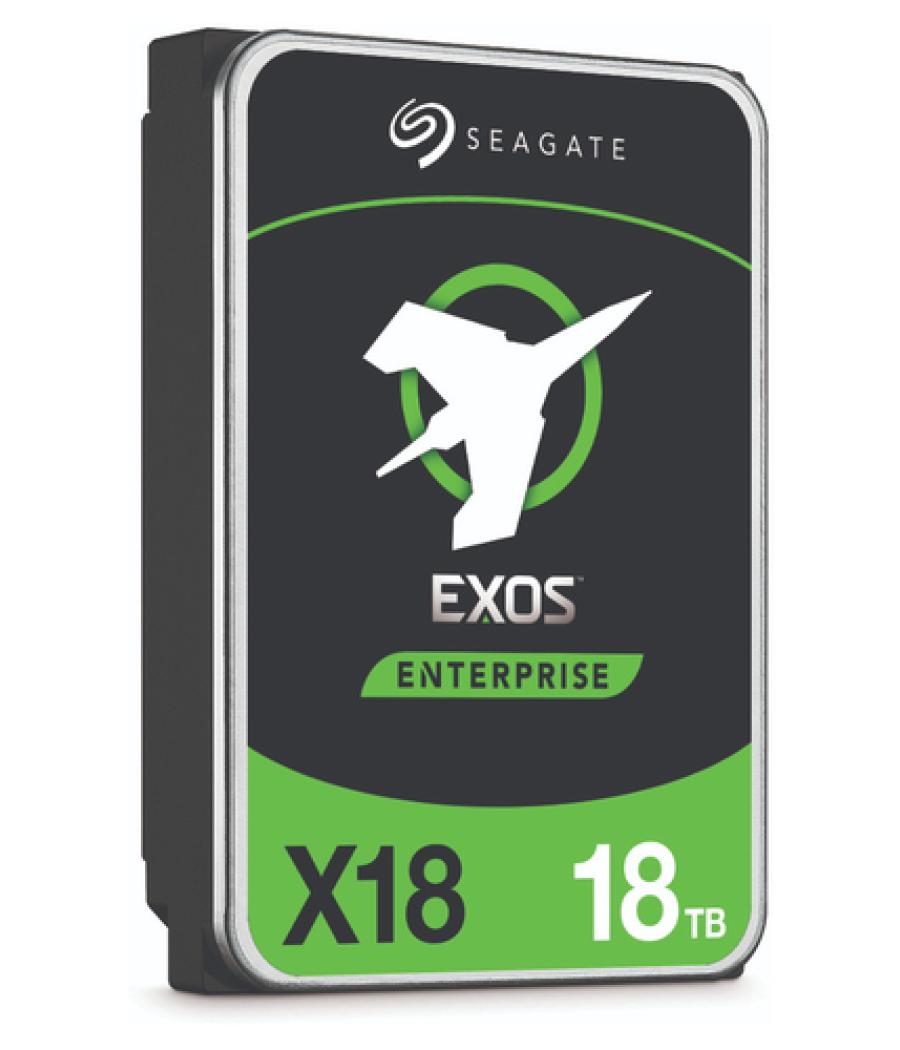 Seagate Exos X18 disco duro interno 18 TB 7200 RPM 256 MB 3.5" Serial ATA III