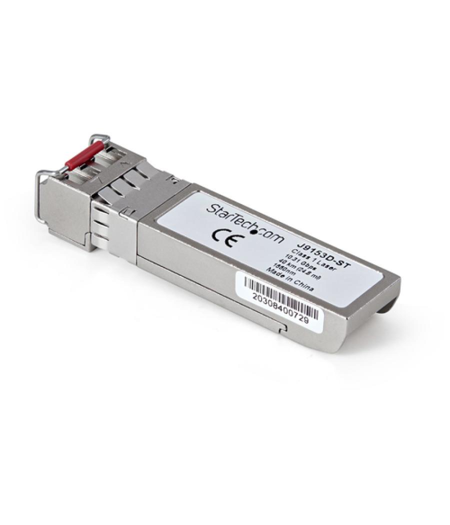 StarTech.com Módulo Transceptor SFP+ Compatible con HPE J9153D - 10GBASE-ER - Fibra Monomodo de 10GbE - SFP+ Ethernet Gigabit de