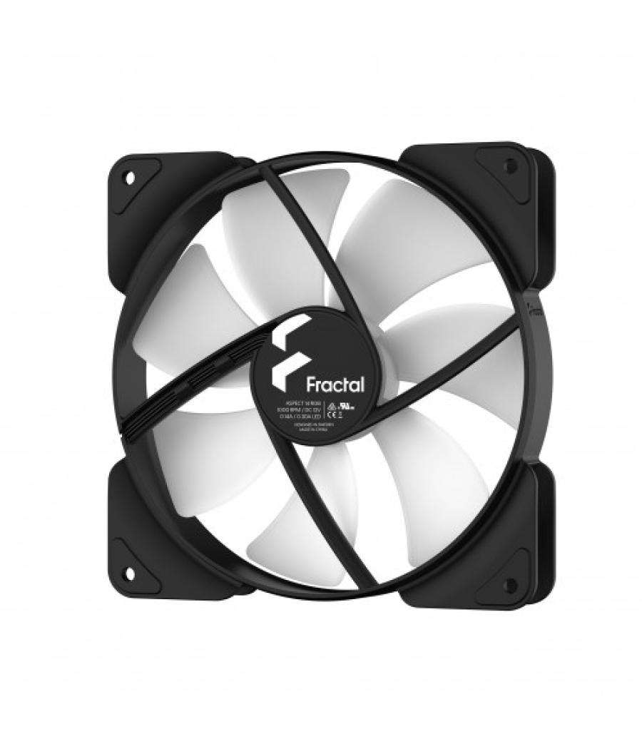 Fractal design aspect 14 rgb carcasa del ordenador ventilador 14 cm negro 3 pieza(s)