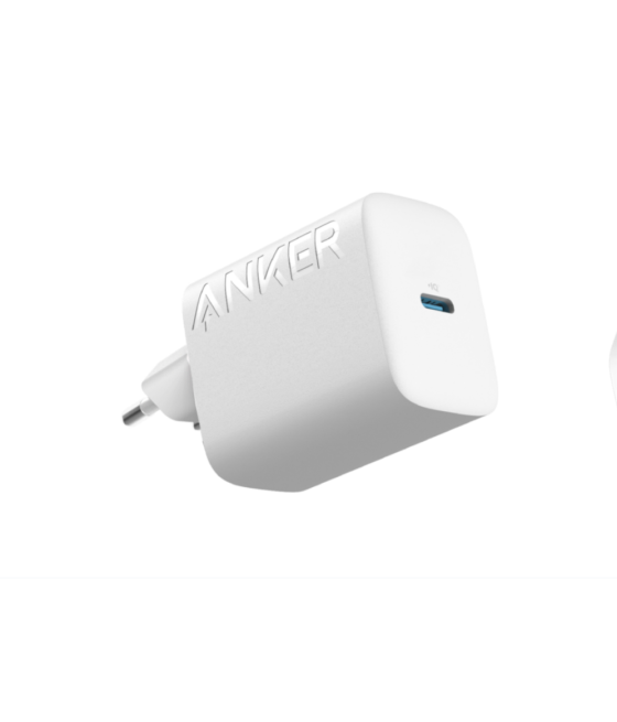 Cargador anker wall charger(20w 1c white)